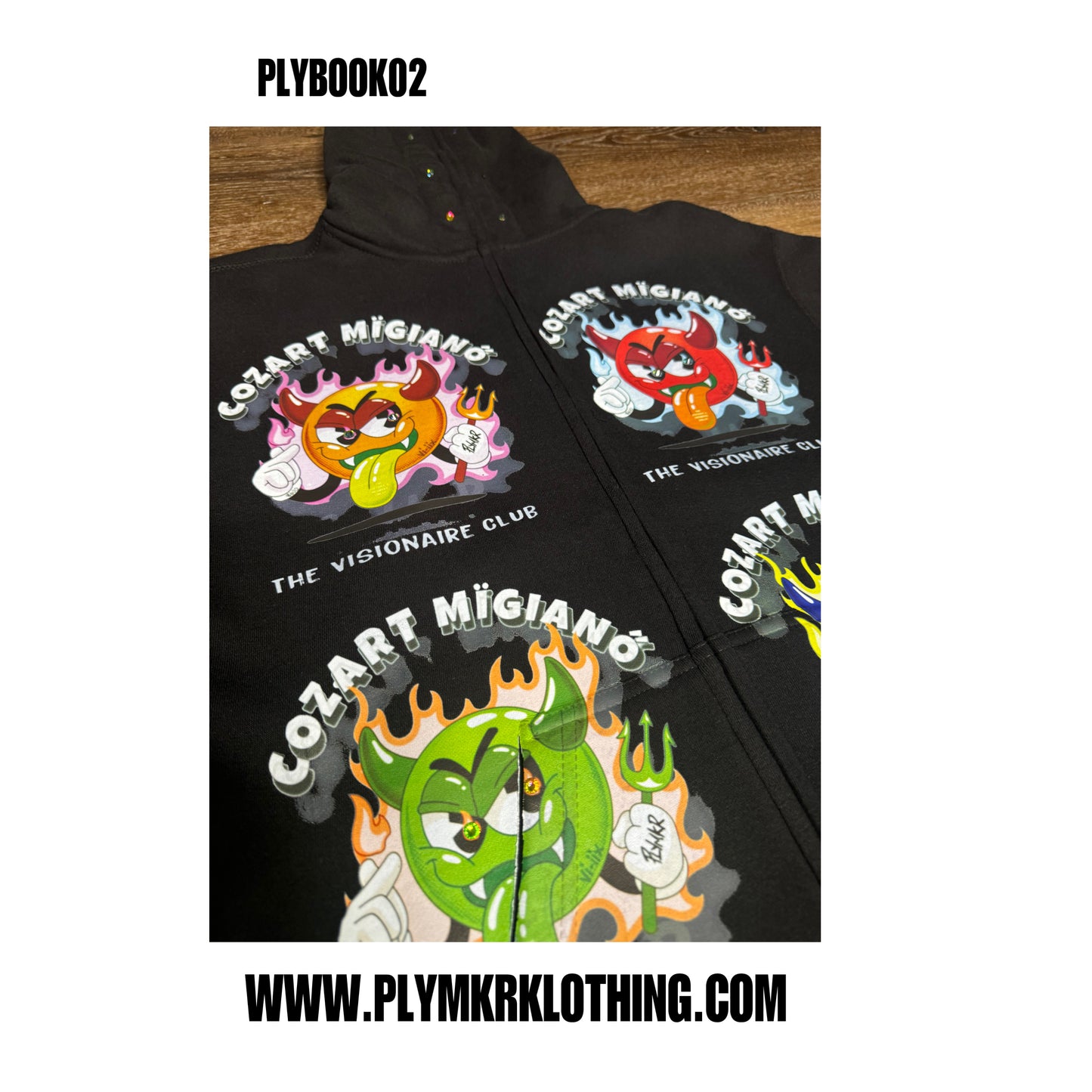 Cozart Mïgianö 4x FullZip Hoodie (BLCK) v1