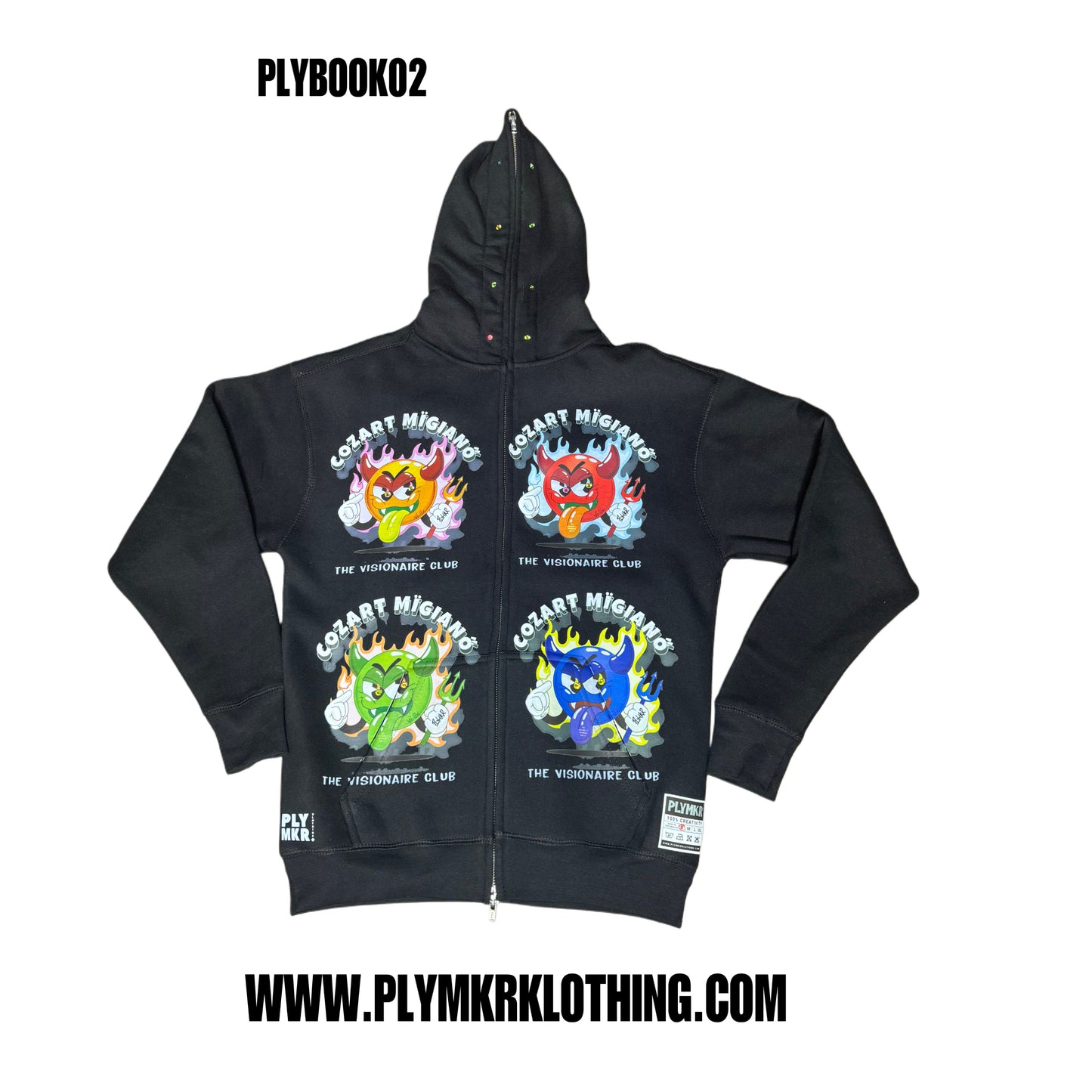 Cozart Mïgianö 4x FullZip Hoodie (BLCK) v1