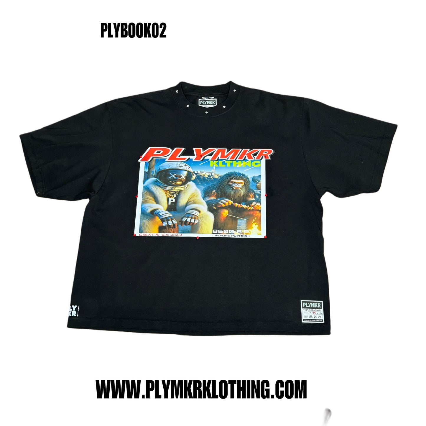 “Before PLYMKR” v1 Tee ( Black )