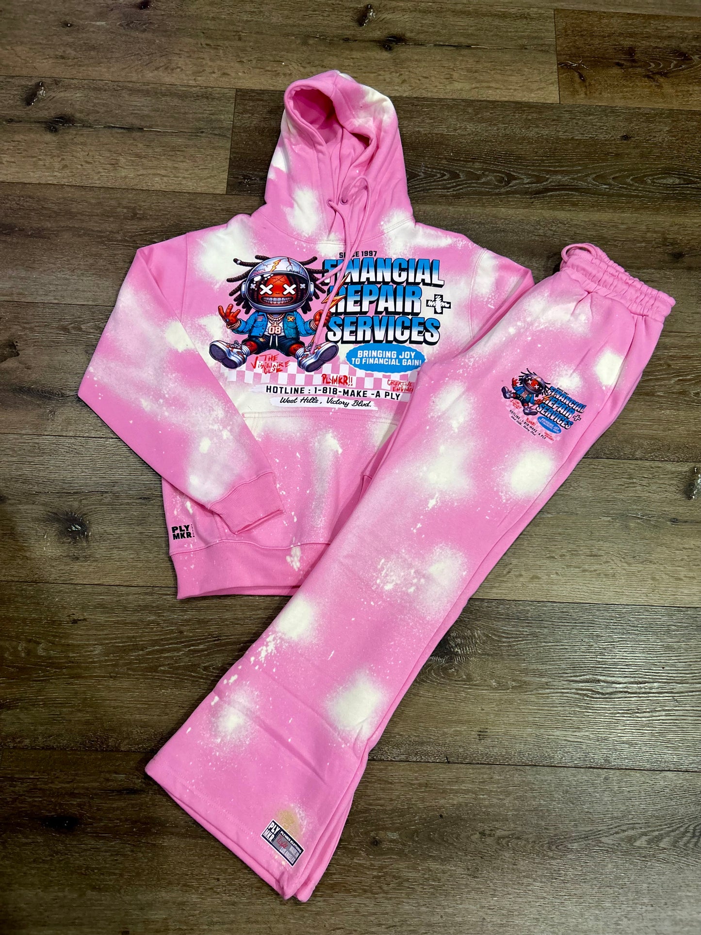 Pink Cotton Candy Financial Repair PLYSUITS v1