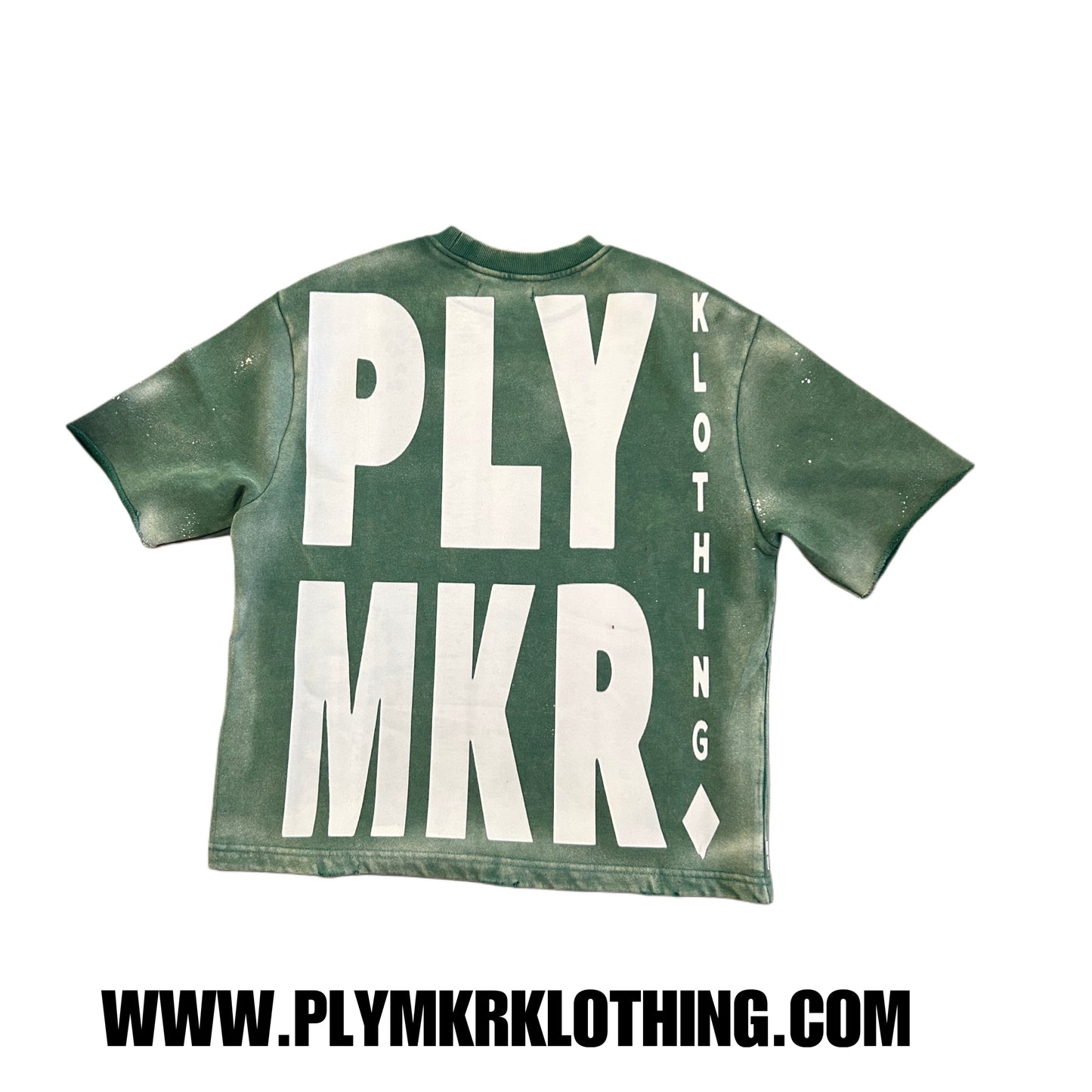 The “V” Girls Pink V Tee (Green)