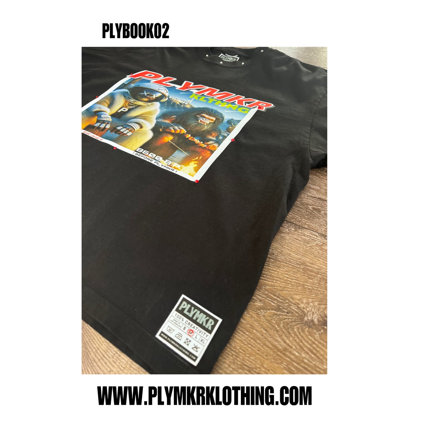 “Before PLYMKR” v1 Tee ( Black )