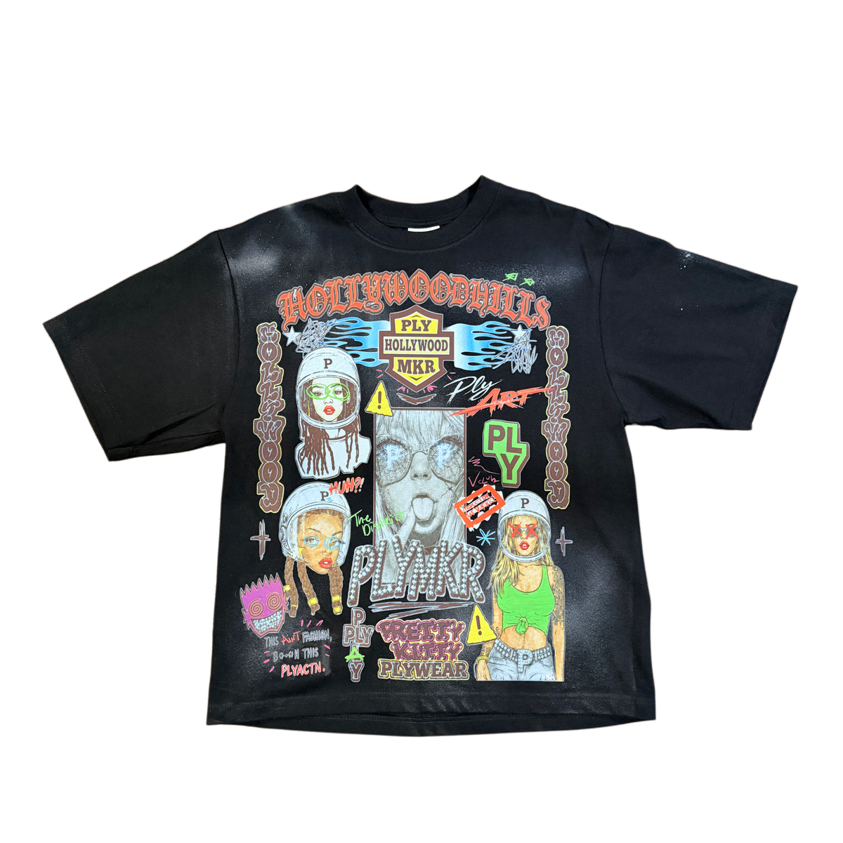 Hollywood Hills Tee (Black)