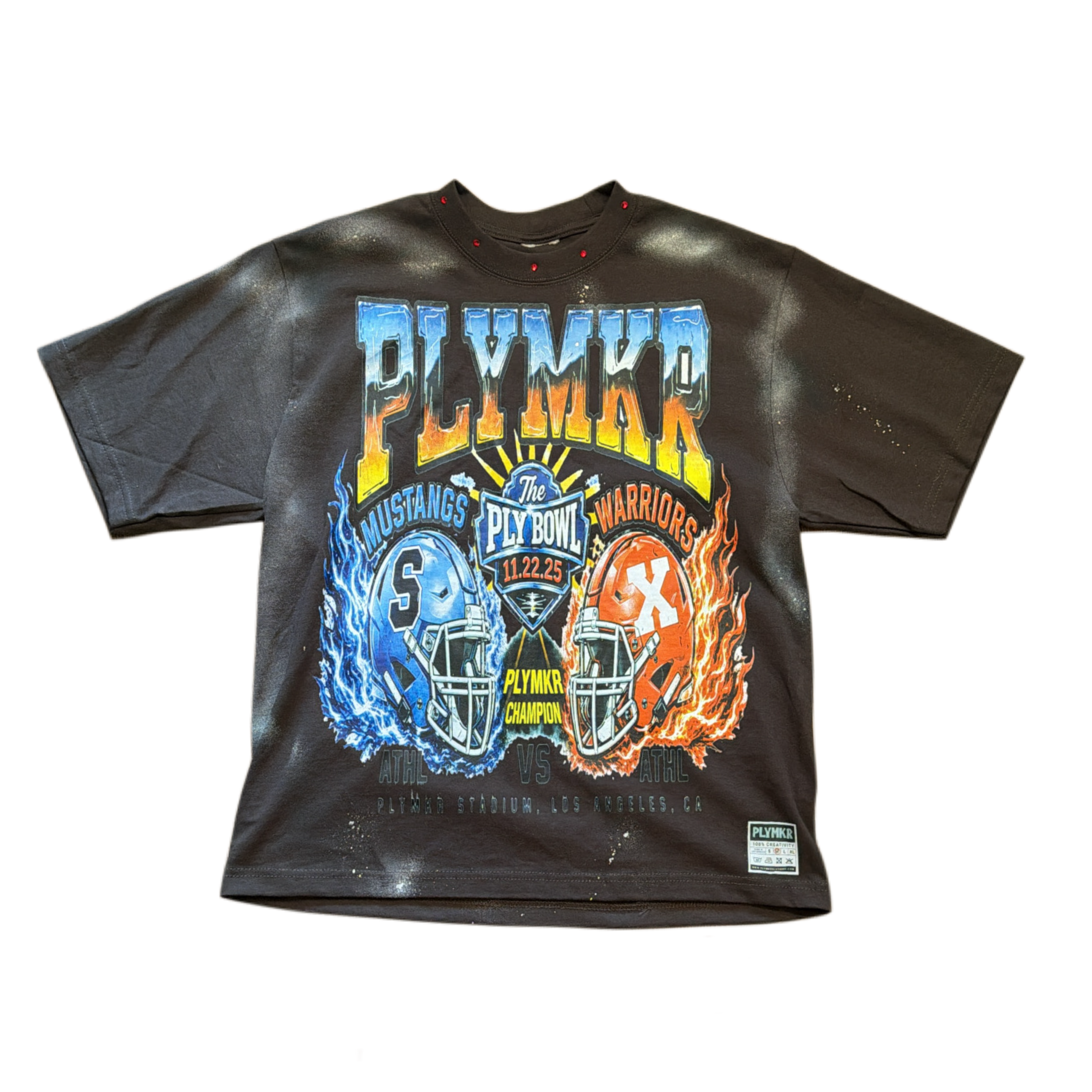 Mustangs Vs Warriors Rivarly Tee