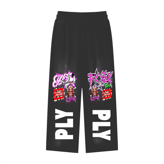 F**k Sex La Princessa Sweats (Ply Pink)