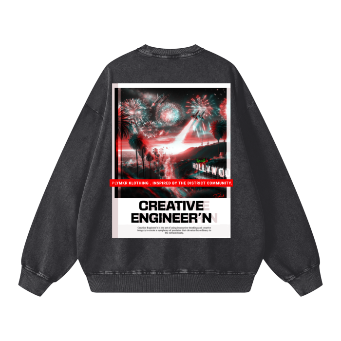 Creative Engineer'n Independence Day Crewneck