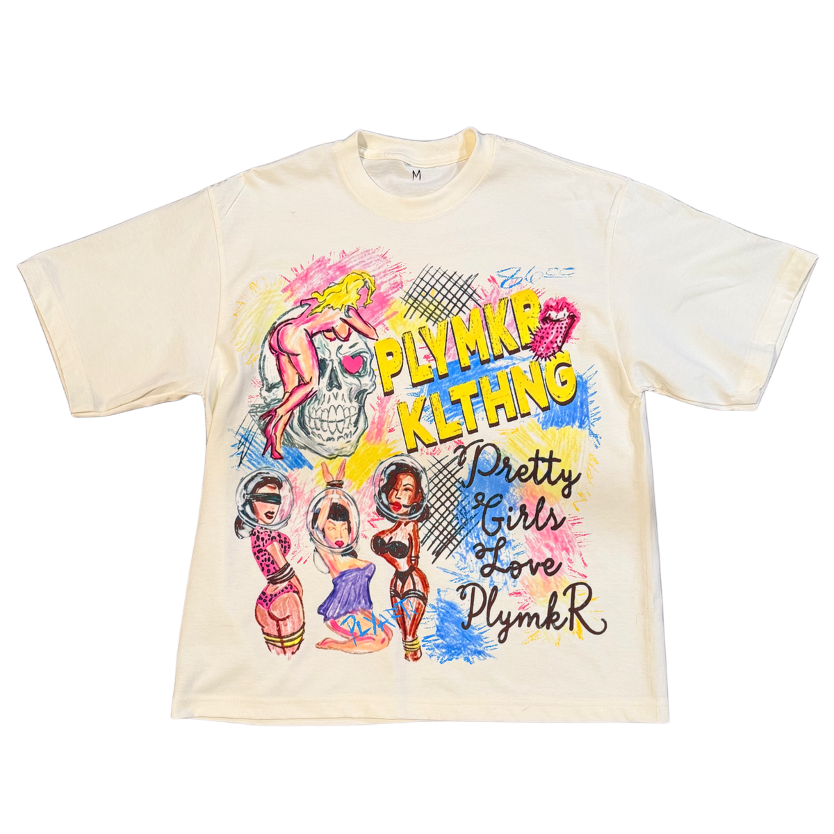 Pretty Girls Love PLYMKR Tee (Cream)