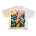 Summer Hoops 26 Sketch Tee (Pink Flame)