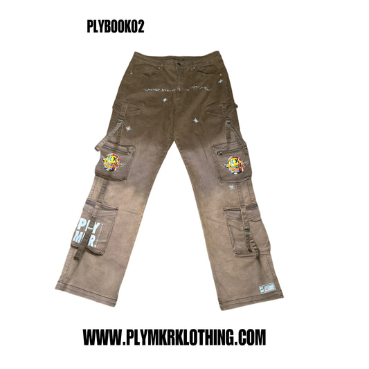 Good Times Cargo Pants (Brwn) v1