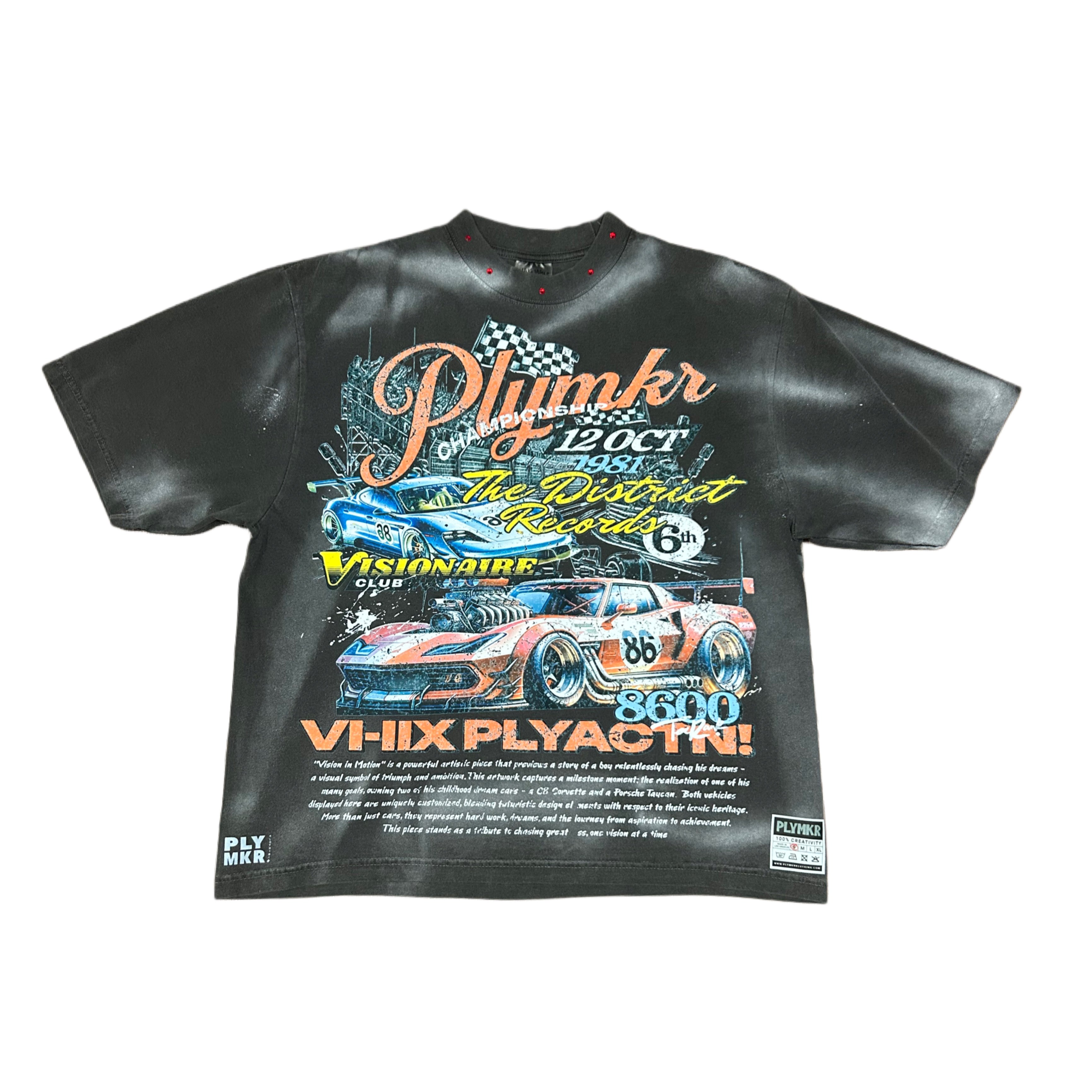 Vision in Motion Box Tee (Black)