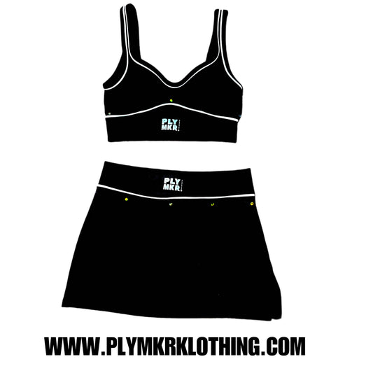 PLY Tennis Set (Blck)