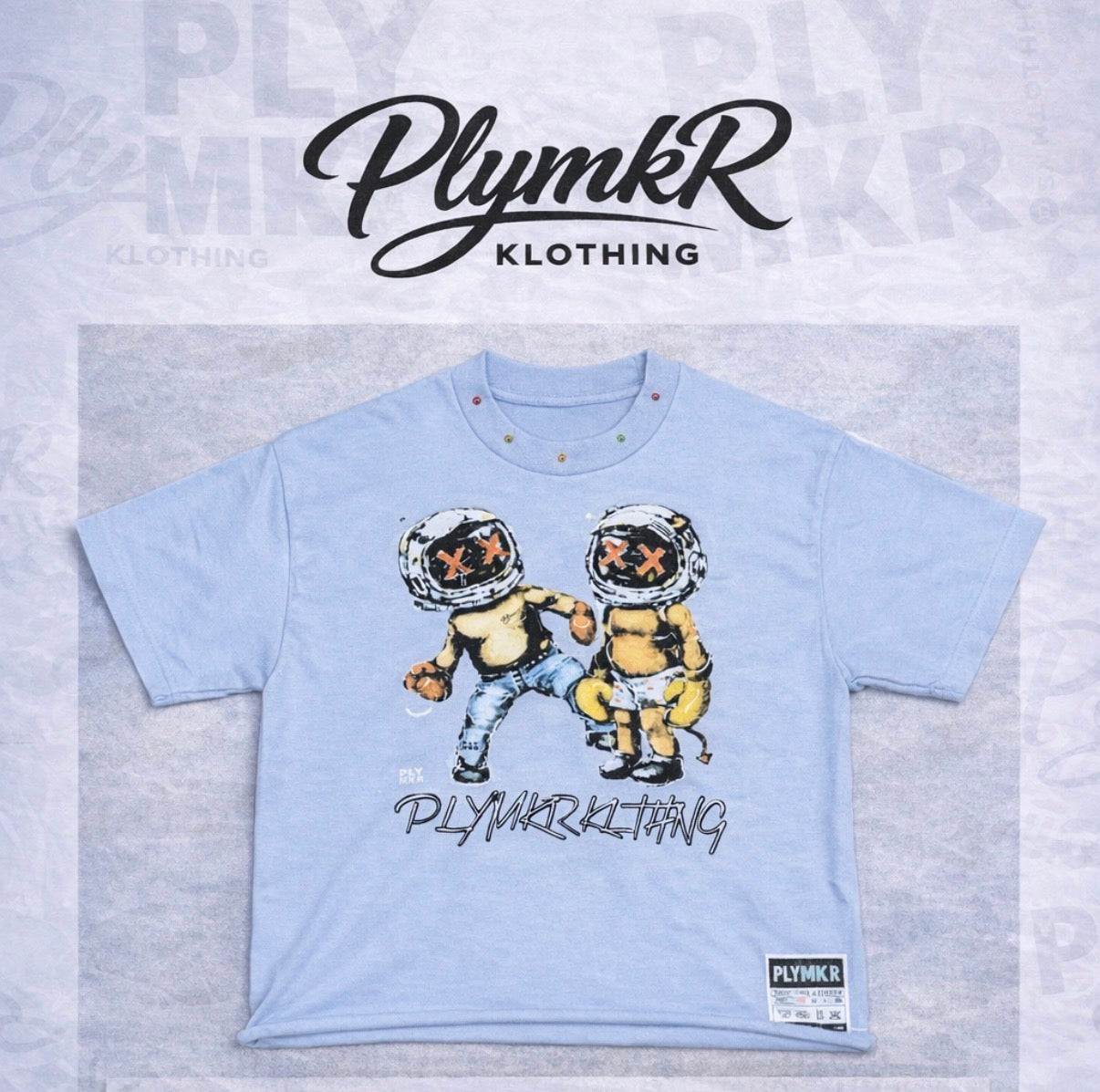 Baby Boxers PLY Tee (BabyBlue)