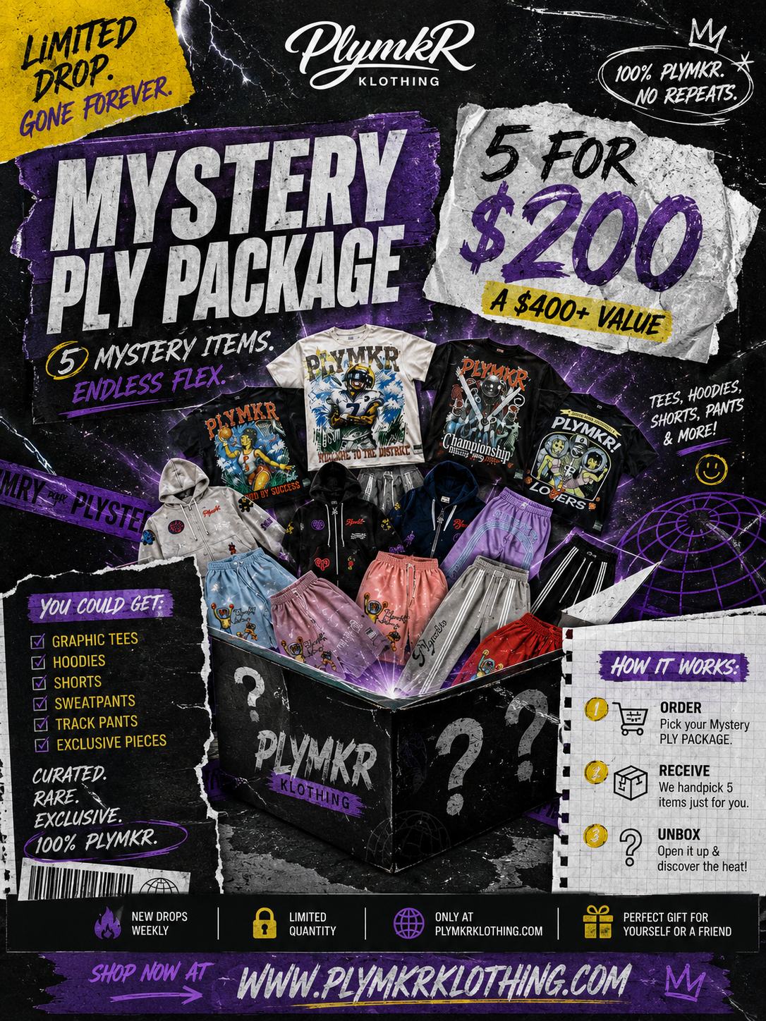LIMITED TIME: PLYBOOK04 MYSTERY PLY PACKAGE