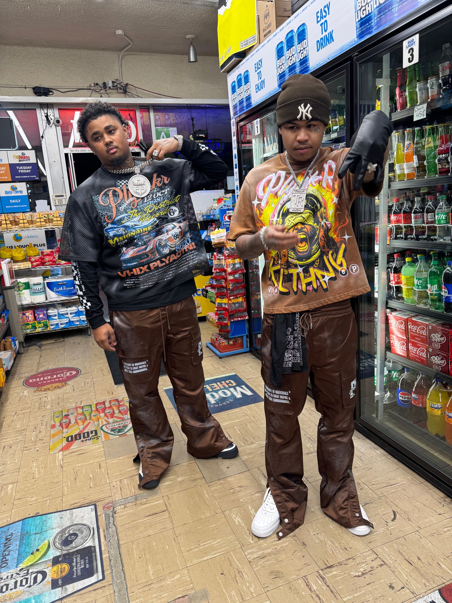 PLYMKR Academy Warm Up Pants (Chocolate)