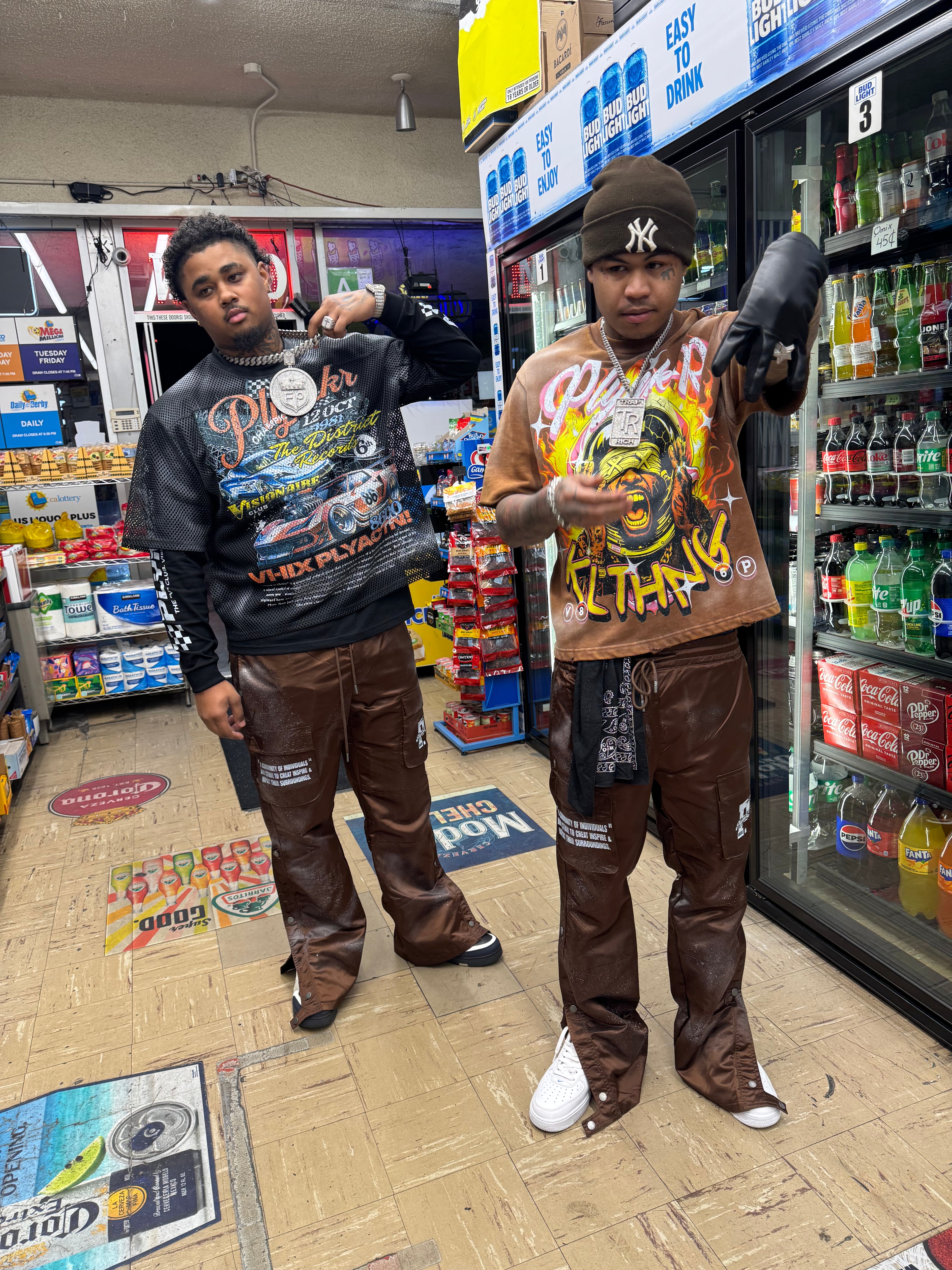 PLYMKR Academy Warm Up Pants (Chocolate)