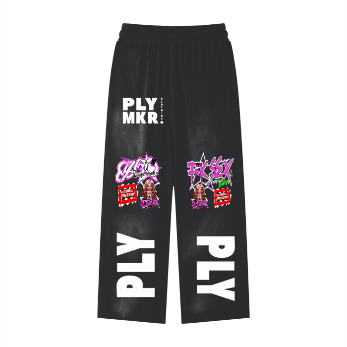 F**k Sex La Princessa Sweats (Ply Pink)