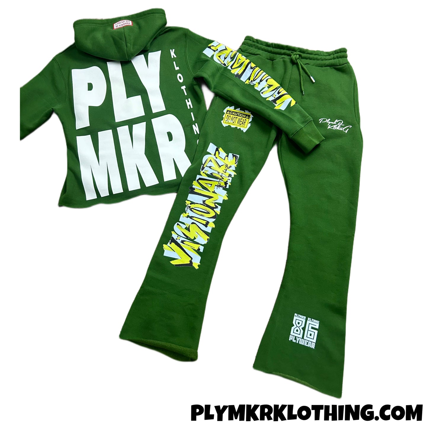 Pre-Caution v1 Sweatsuit Green