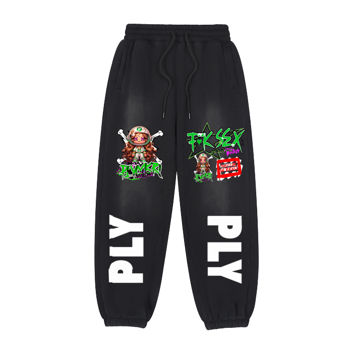 F**k Sex La Princessa Jogger Sweats (Slimey Gs)