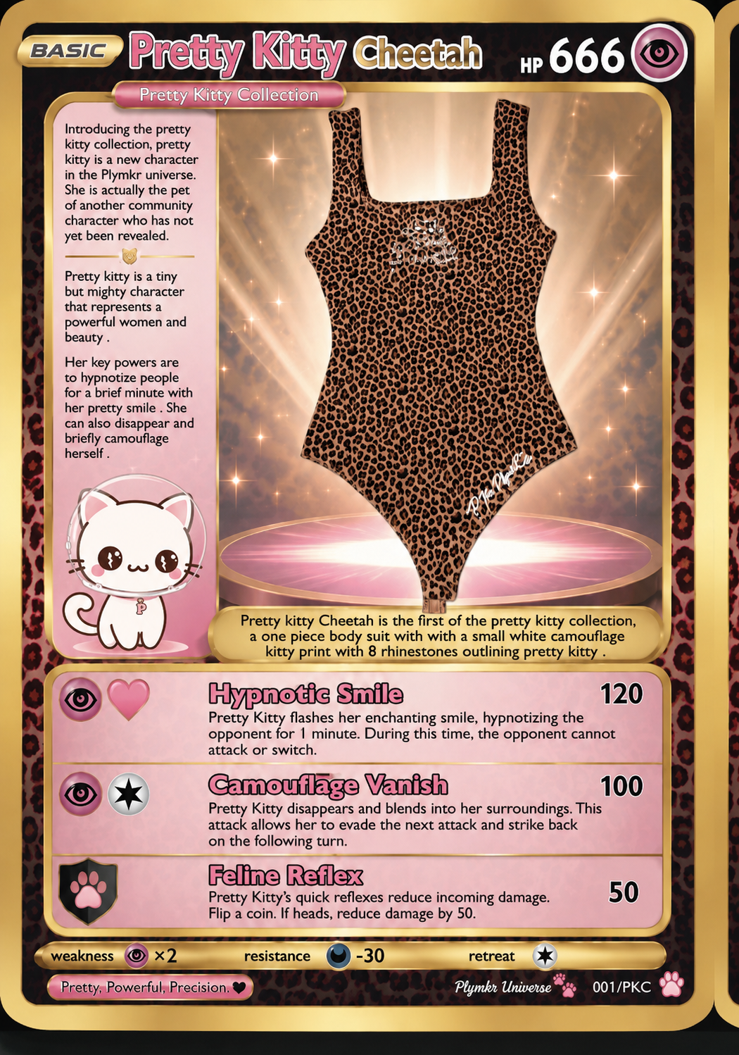 Pretty Kitty Cheetah One Piece