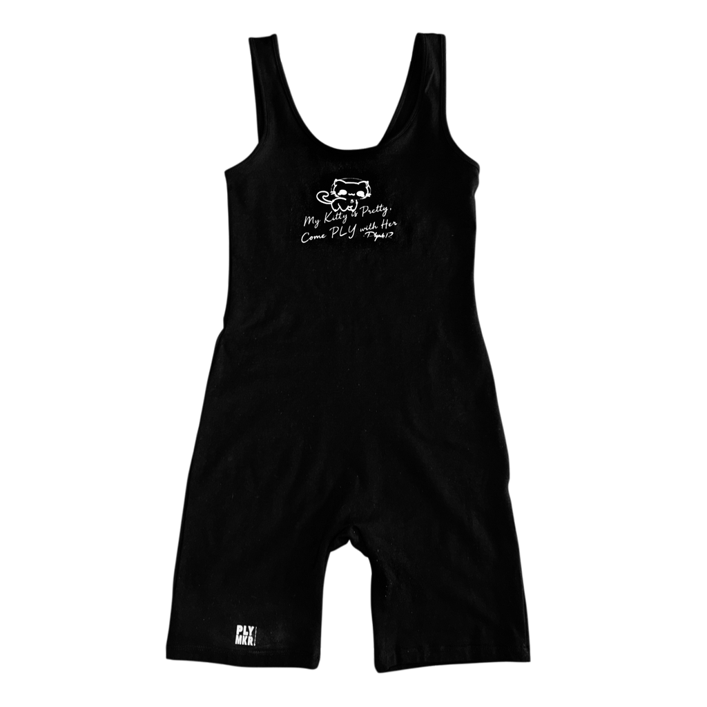 Pretty Kitty Girls Jumper (Black)