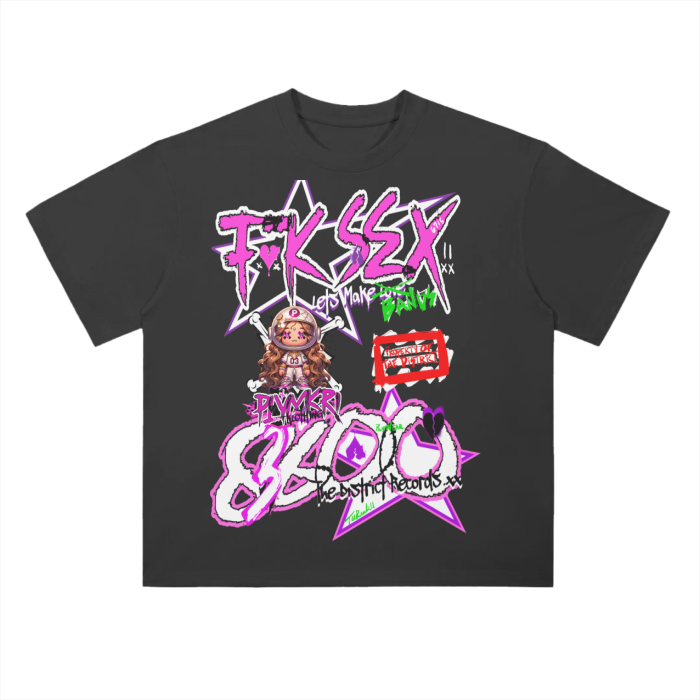 F**k Sex La Princessa Tee (Ply Pink) v1