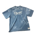PLY TEE Classic Cursive ( Cool Blue) PRJCT#01
