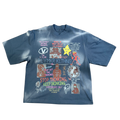 Stop Thinking Tee (Denim Washed)