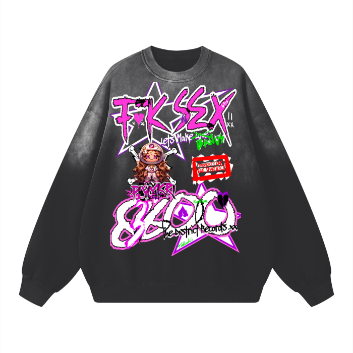 F**k Sex Crewneck (Ply Pink)