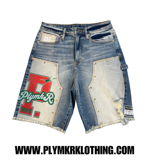 PLYMKR Academy Stamp Carpenter Shorts v1