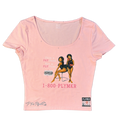 1-800-PLYMKR Girls Hotline Tee (PLY PINK)