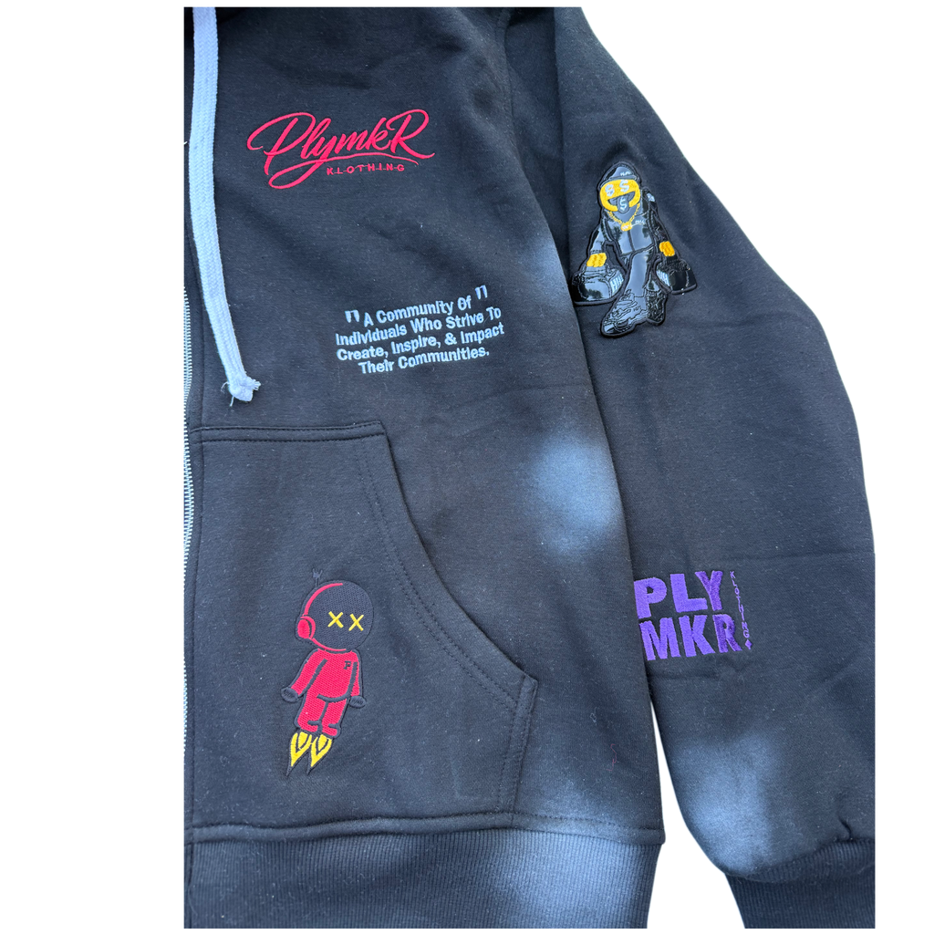 From Past To Future PLYSUIT (Black)
