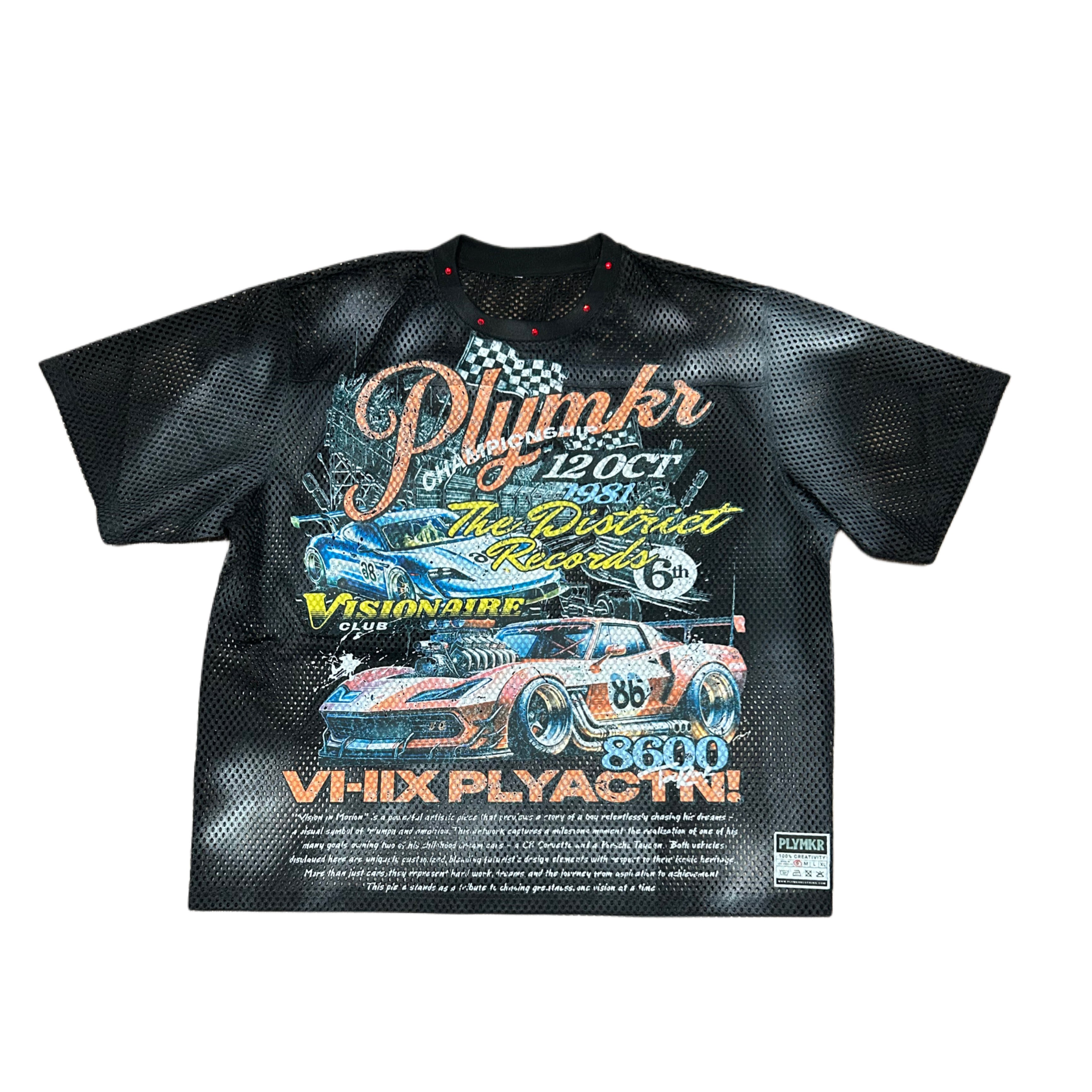 “Vision in Motion” Practice Jersey (Black)