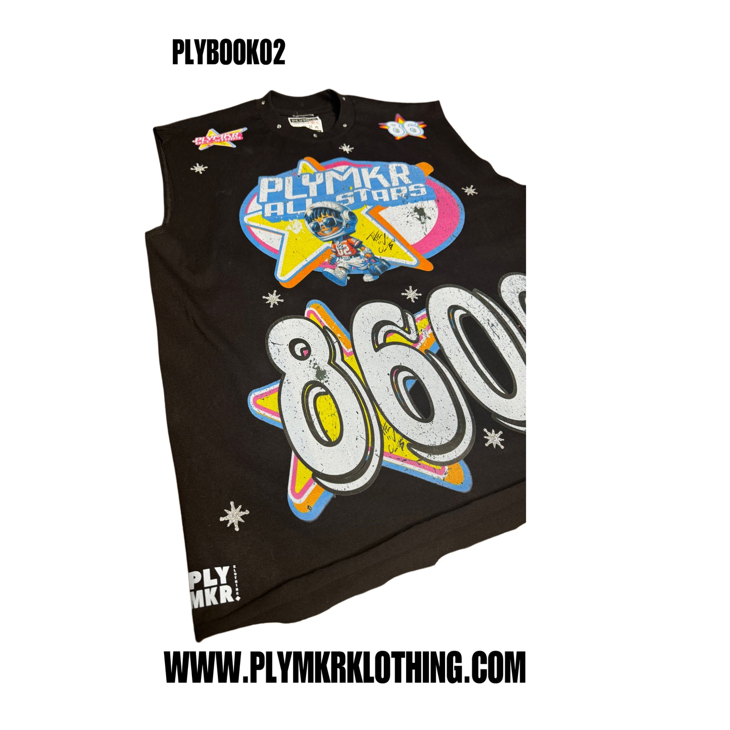 PLYMKR ALLSTARS “Legacy” v1 Muscle Tee