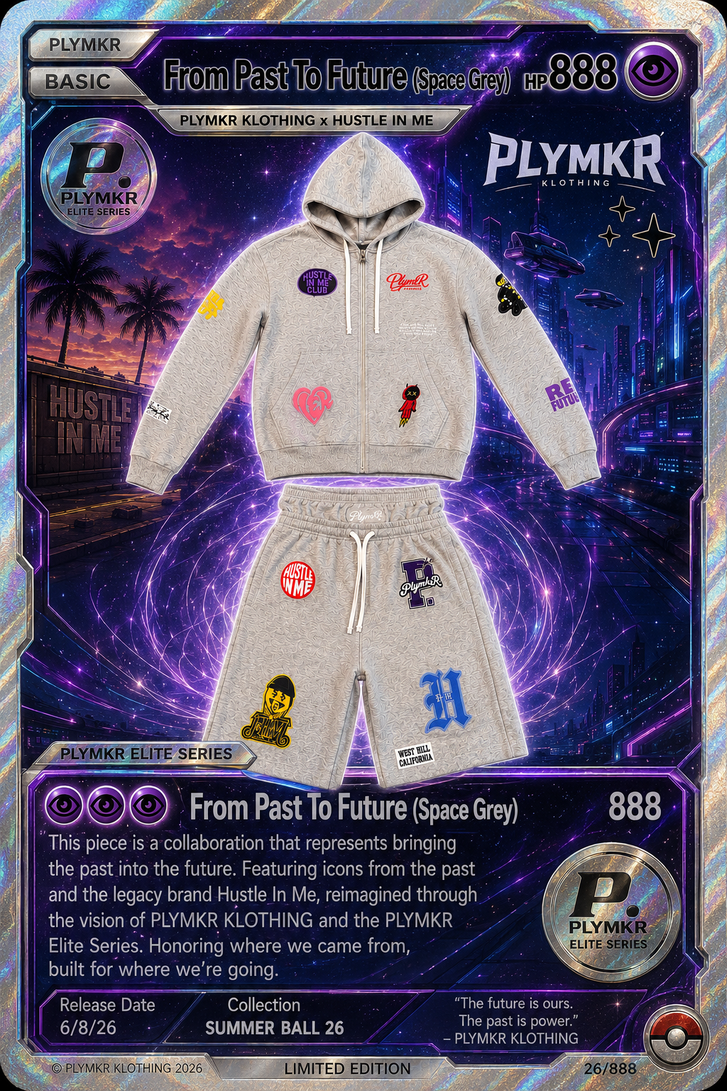 From Past To Future PLYSUIT (Space Grey)