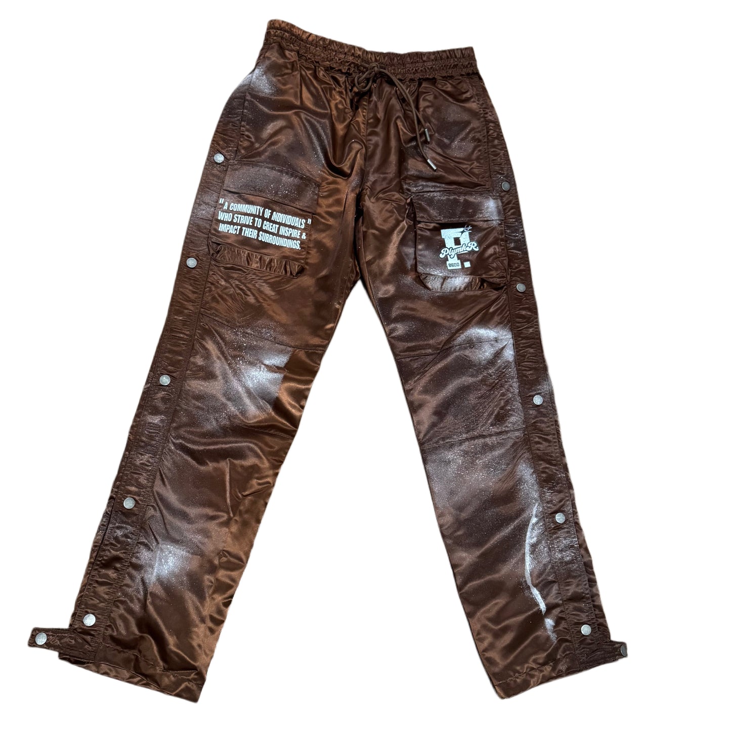PLYMKR Academy Warm Up Pants (Chocolate)